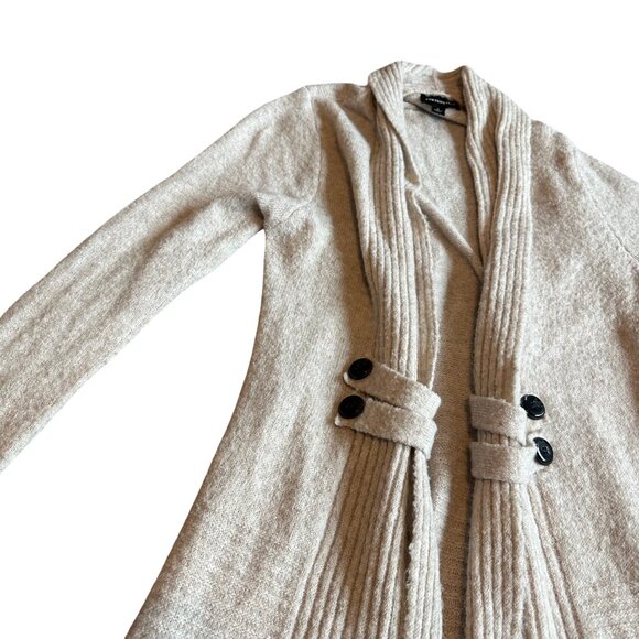 Fortune & Ivy Open-Front Long Length Cardigan Sweater Stretch Cozy Size Small - Picture 6 of 12
